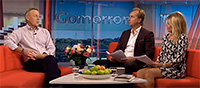 Staffan Nordstrand talar om Byggfirman i SVT Gomorron